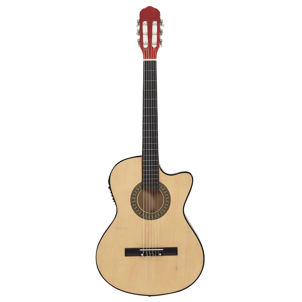 Vidaxl guitare pan coupé avec égaliseur 6 cordes western classique