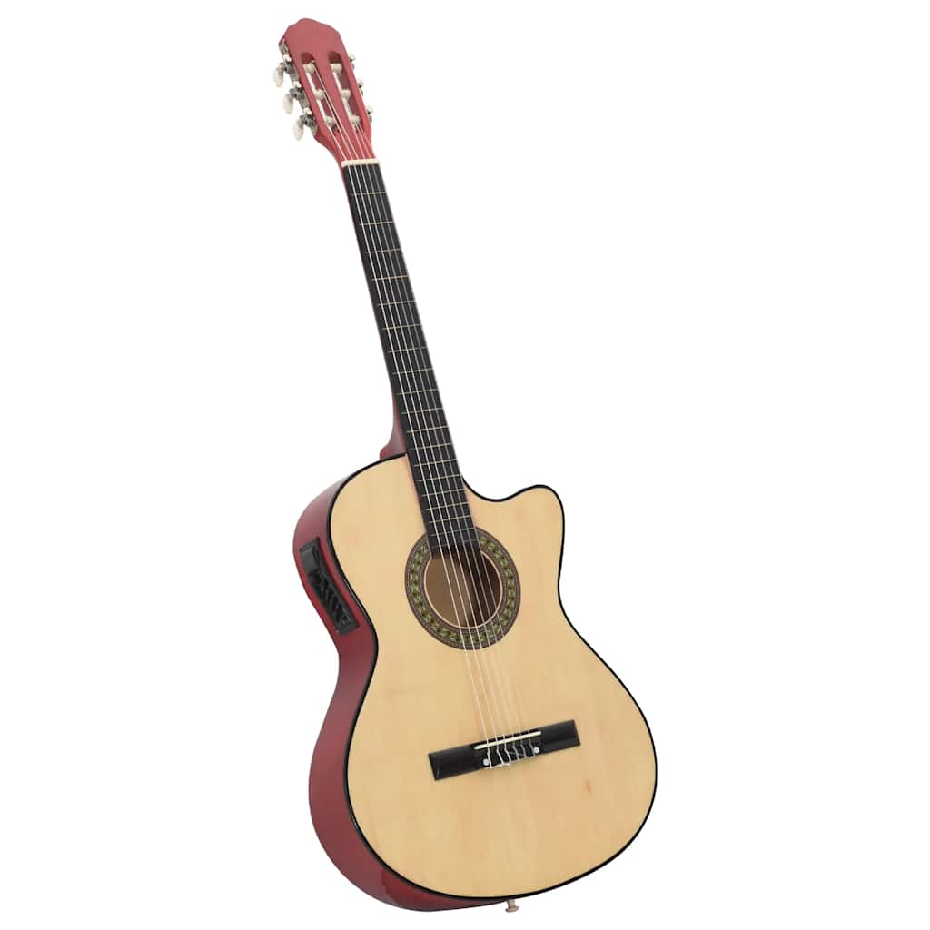 Vidaxl ensemble de guitare 12 pièces avec égaliseur et western 6 cordes