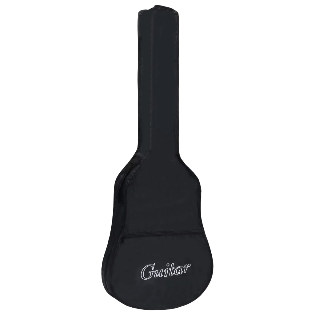 Vidaxl Guitaartas til 4 4 klassiske guitar 100x37 cm stof sort