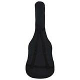 Vidaxl guitaartas pour 4 4 (39) guitare classique 100x37 cm tissu noir