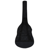 Vidaxl Guitaartas för 4 4 klassiska gitarr 100x37 cm tyg svart