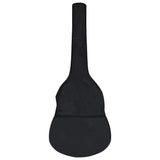 Vidaxl Guitaartas za 3 4 klasične kitare 94x35 cm tkanina črna