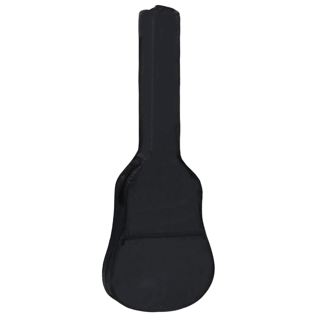 Vidaxl guitaartas na 1 2 klasyczny gitara 94x35 cm tkanina czarna