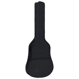 Vidaxl Guitaartas für 1 2 klassische Gitarre 94x35 cm Stoff schwarz