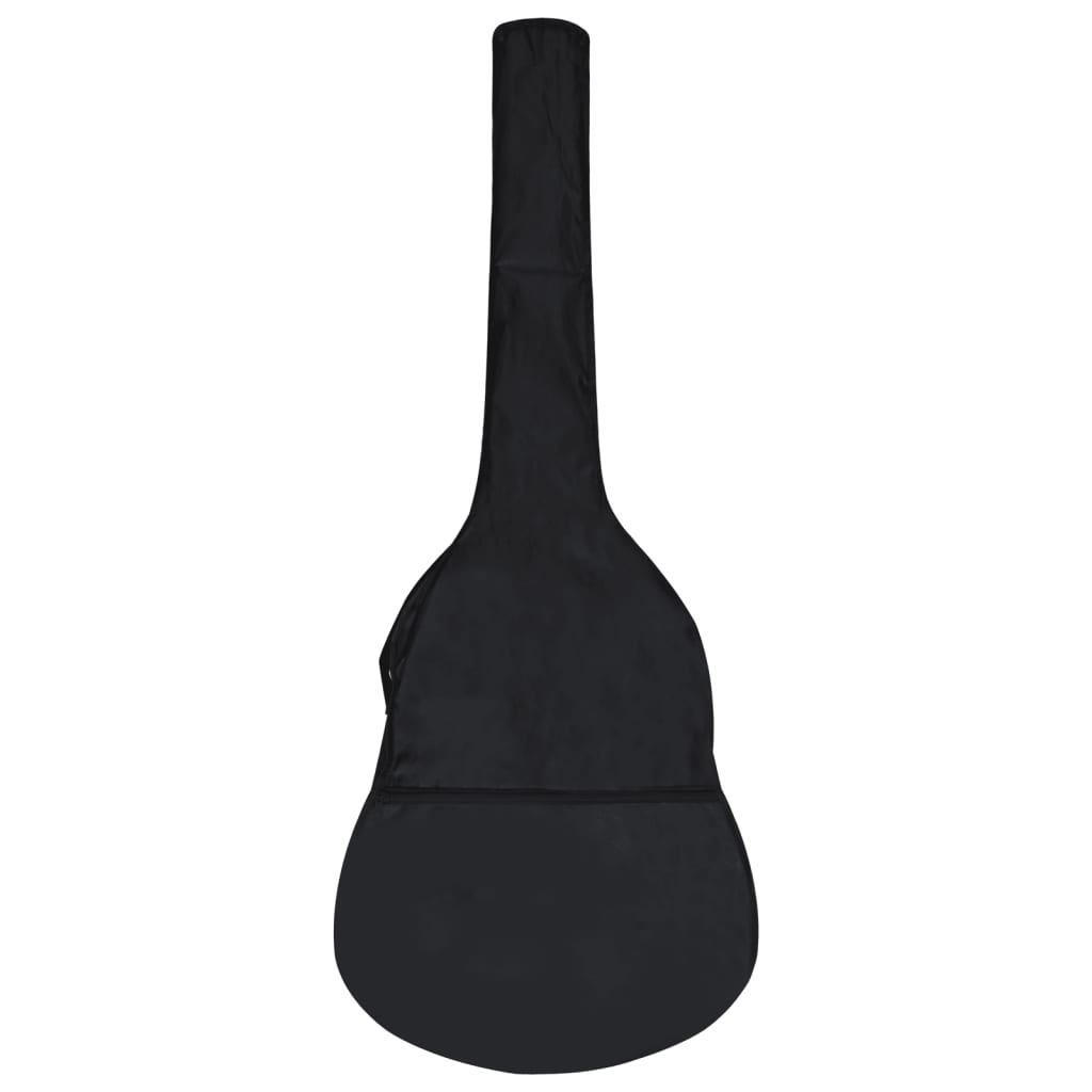 VidaXL Guitaartas for 1 2 Classic guitar 94x35 cm Fabric Black