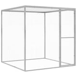 Vidaxl Cat Cage 1,5x1,5x1,5 m galvanizovaná ocel