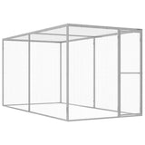 Vidaxl Cat Cage 3x1.5x1.5 M Galvaniseret stål