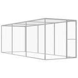 Vidaxl Cat Cage 4.5x1.5x1.5 M galvanisert stål