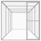 Vidaxl Cat Cage 6x1.5x1.5 M M M Galvanized Steel