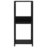Vidaxl boekenkast 33,5x39,6x79,7 cm bewerkt hout zwart