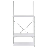 Vidaxl Microwave Armoire 60x39.6x123 cm Bois de bois transformé