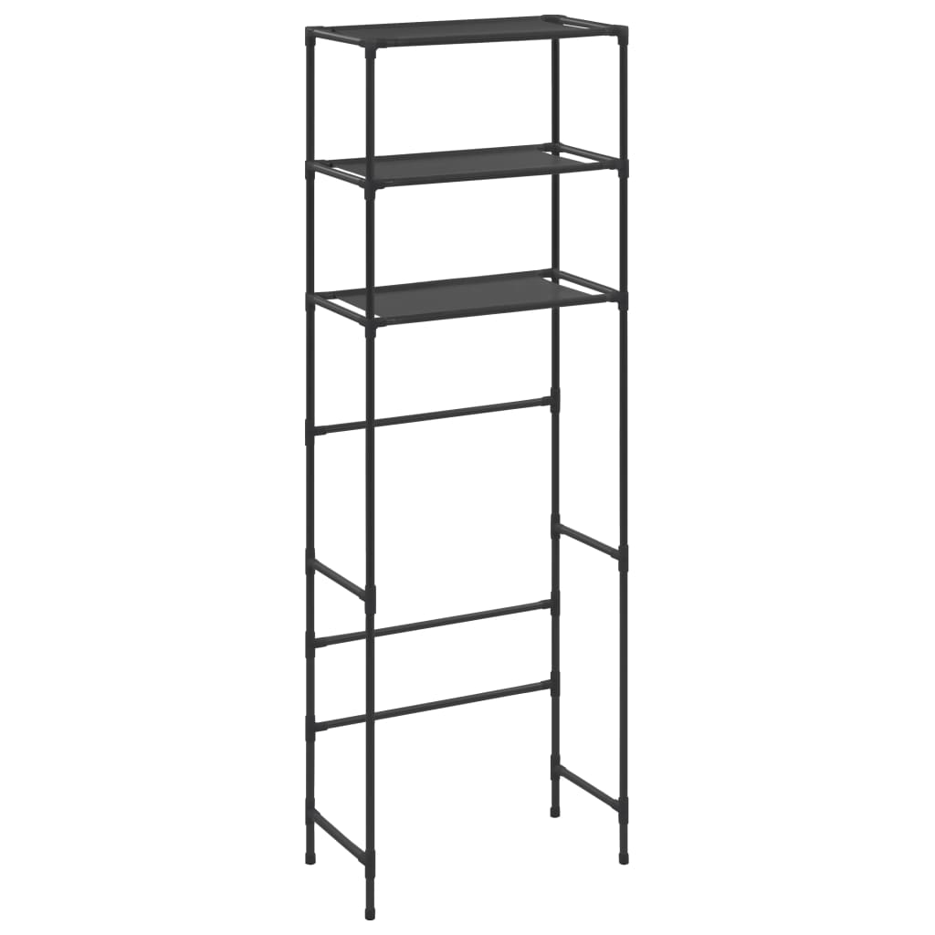 Vidaxl storage rack for Upstairs 3-layer 53x28x169 cm black