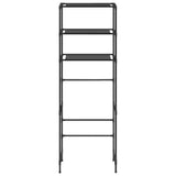 Rack de stockage Vidaxl pour à l'étage à 3 couches 53x28x169 cm noir