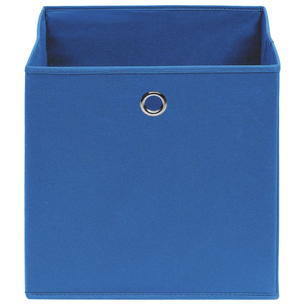 Vidaxl Storage boxes 4 pcs 32x32x32 cm Fabric blue