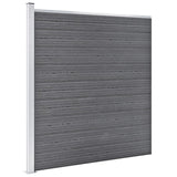 Vidaxl Fence 353x186 cm HKC Grey