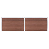 Vidaxl Fieder 353x106 cm hkc Brown