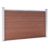 Vidaxl Fence 699x106 cm HKC Brown