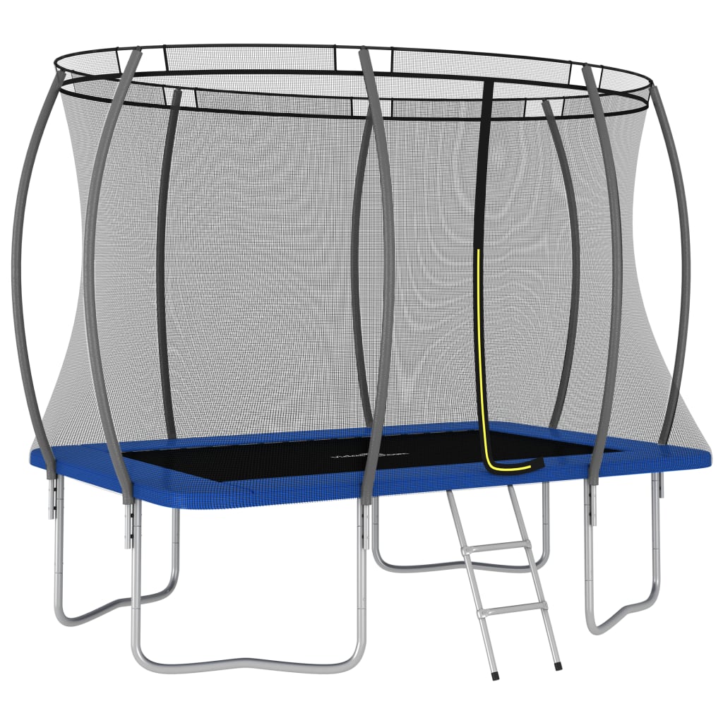 Vidaxl Trampoline agestallt véiereckeg 150 kg 274x183x76 cm