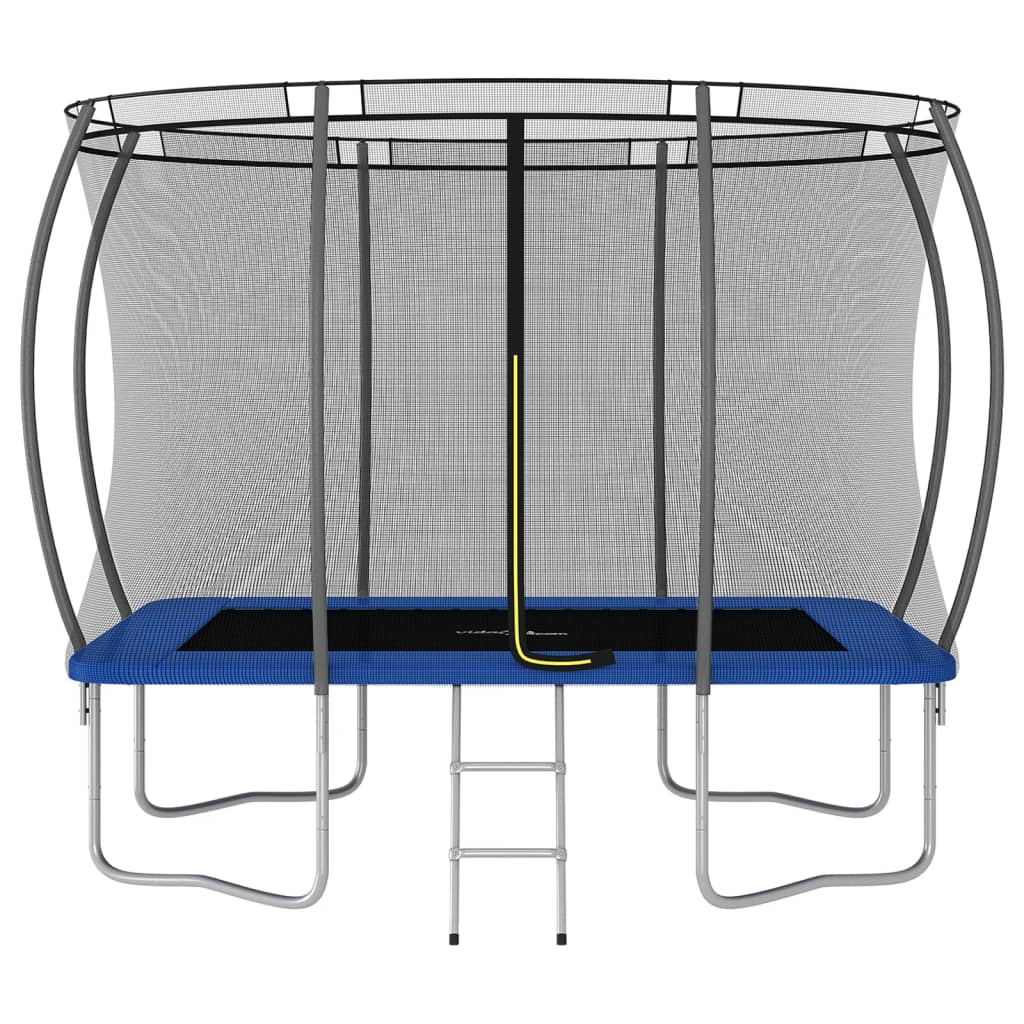 Vidaxl trampolino set rettangolare 150 kg 274x183x76 cm