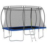 Vidaxl Trampoline set rectangular 150 kg 335x244x90 cm