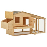 Vidaxl Chicken Coop 178x67x92 cm pino solido