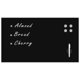 Vidaxl Magnetic Board Wall Montering 120x60 cm glas