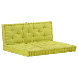 Cuscini per pavimenti per pallet Vidaxl 2 St Cotton Green