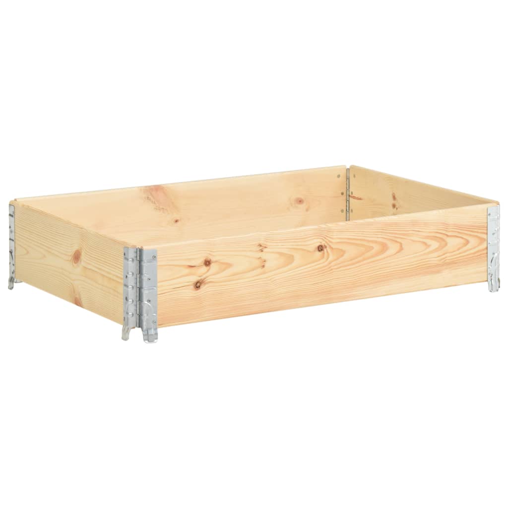 Vidaxl Palletopzetrand 50x100 cm Solid pine