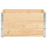 Vidaxl paletopzetranden 3 ST 50x100 cm Pine solide