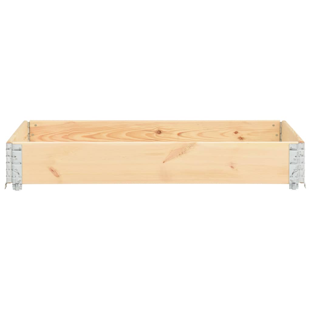 Vidaxl Palletopzetrand 50x150 cm Solid fyrretræ