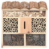 Vidaxl insecthotel 30x10x30 cm Vurenhout
