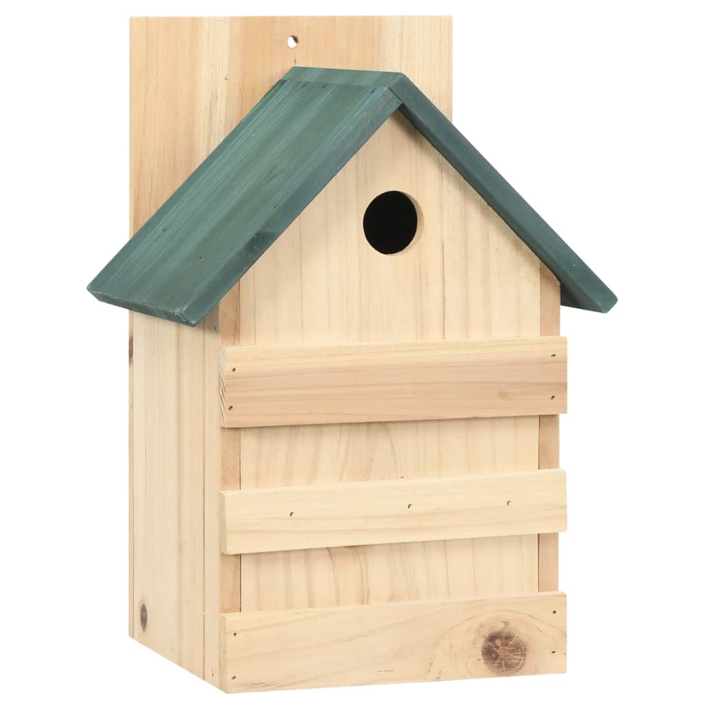 Vidaxl bird houses 4 pcs 23x19x33 cm Vurenhout