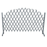 Vidaxl Garden Slat Travail 1,8x1 m Solide Grey