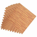 Vidaxl Floor Mats 6 ST 2.16 ㎡ Impression de grain en bois mousse EVA