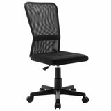 Vidaxl kantoorstoel 44x52x100 cm mesh stof zwart