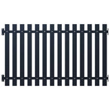 Vidaxl Fence Panel 170,5x100 cm stalowy antracyt powlekany proszkiem