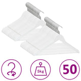 Vidaxl Set di abbigliamento da 50 pezzi set anti-slip legno duro