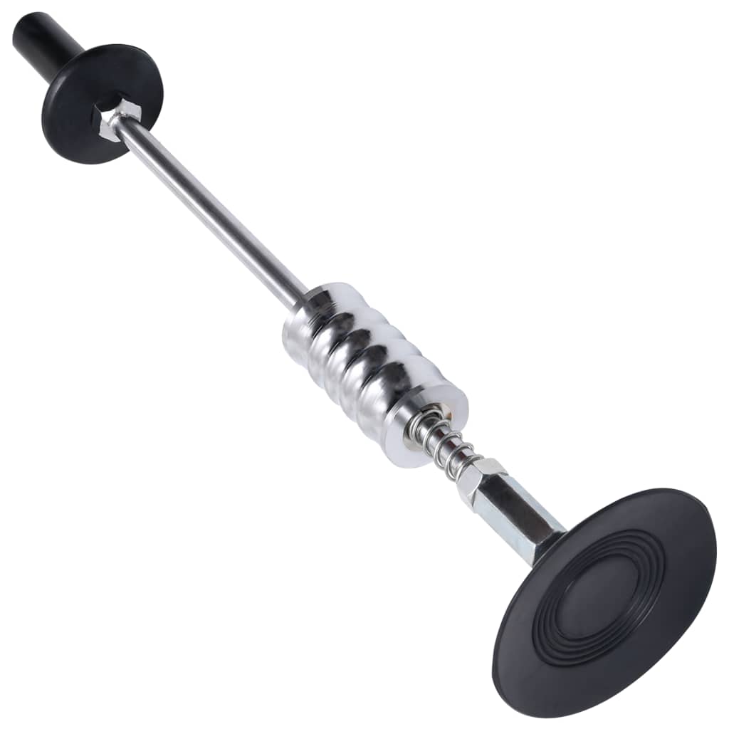 Vidaxl sliding hammer with suction cup 59 cm carbon steel