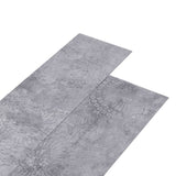 Vidaxl Floorboards Self -adhesive 5.02 m² 2 mm PVC cement gray