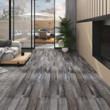 Vidaxl Floorboards Selvlavt 5,02 m² 2 mm PVC Industriel træfarve