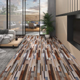 Vidaxl Floorboards auto-adhésif 5,02 m² 2 mm PVC multi-colorants