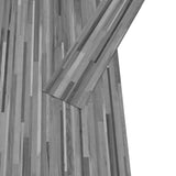 Vidaxl Floorboards non-self-adhesive 4.46 m² 3 mm PVC striped gray