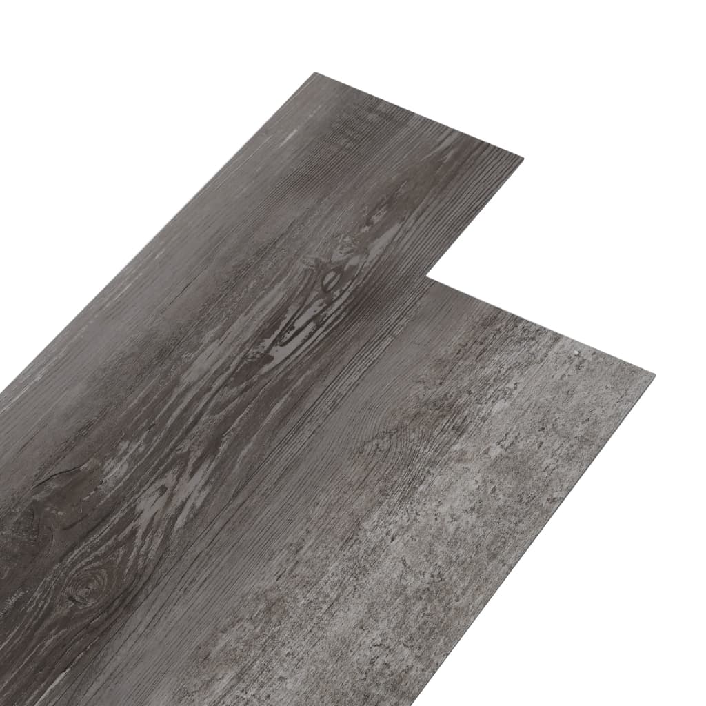 Vidaxl Floorboards Ne-séf-adhezivní 4,46 m² 3 mm PVC pruhované dřevo