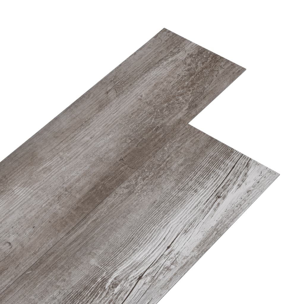 Vidaxl Floorboards Self -adhesive 5.02 m² 2 mm PVC matt wood brown