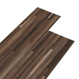 Vidaxl Floorboards Self -adhesive 5.02 m² 2 mm PVC striped brown