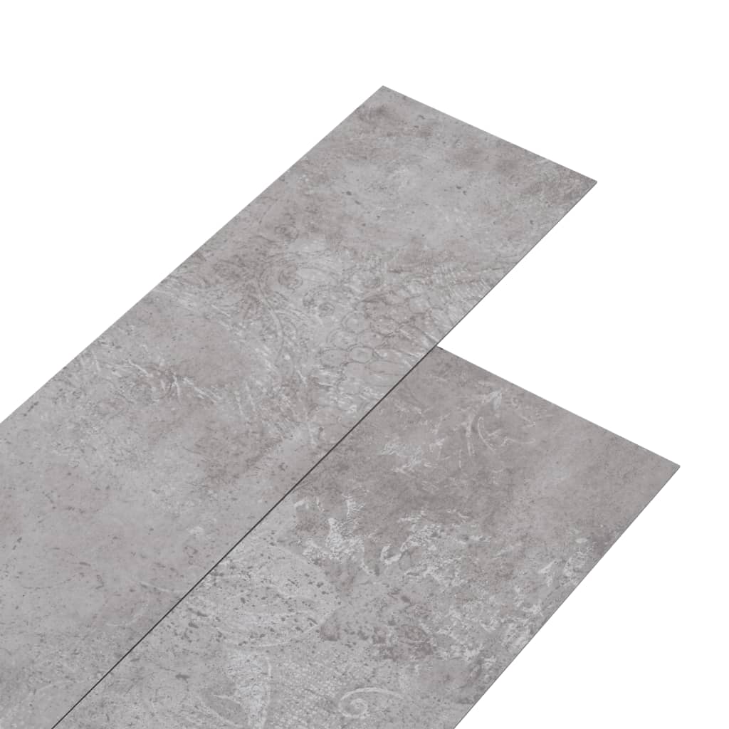 Planches de plancher vidaxl non auto-adhésives 5,26 m² 2 mm en PVC Earthreter