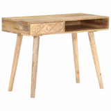 Vidaxl kaptafel 100x50x76 cm massief mangohout