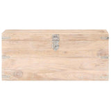 Vidaxl kist 90x40x40 cm massief acaciahout