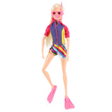 Toi-toys poupée ado Lauren avec dauphin