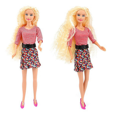 Poupée ado Lauren + accessoires pour cheveux